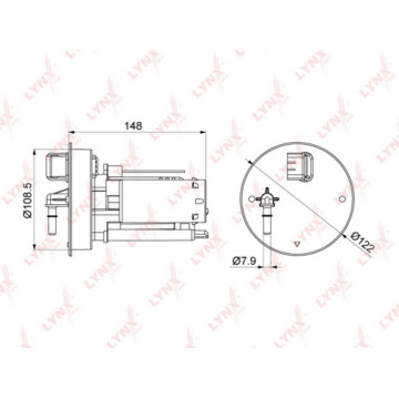 Фильтр топливный погружной NISSAN Tiida 1.6-1.8 04> Фильтр топливный погружной NISSAN Tiida 1.6-1.8 04>