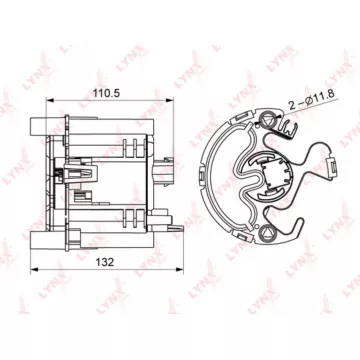Фильтр топливный погружной TOYOTA 4 Runner 4.0-4.7 USA 02-09 LEXUS GX470 USA 01-09