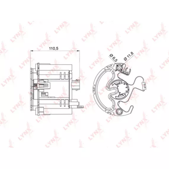 Фильтр топливный погружной TOYOTA Harrier 2.4-3.0 03> / Highlander / Kluger 2.4-3.3 00-07 / Prius(NH