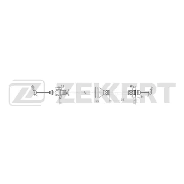 Трос капота Mitsubishi Lancer IX X 07-