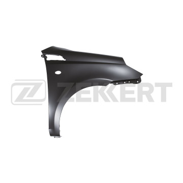 Крыло переднее правое Chevrolet Aveo Hatchback (T250 T255) 05- с отв. под повторитель (Тайвань)