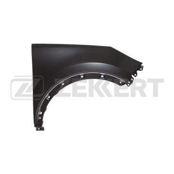 Крыло переднее правое Kia Sportage III 10- без отв. под повторитель с отв. под расширитель (Тайвань