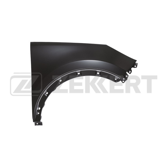 Крыло переднее правое Kia Sportage III 10- без отв. под повторитель с отв. под расширитель (Тайвань