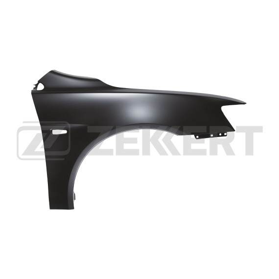 Крыло переднее правое Mitsubishi Lancer X 07- с отв. под повторитель (Тайвань)