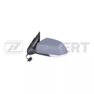 Зеркало в сборе левое / грунтованное / асферическое / эл регул / с подогр Skoda Octavia (1Z3 1Z5) 0