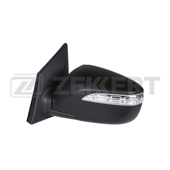 Зеркало в сборе левое / грунтованное / выпуклое / эл регул / с подогрс / повт поворота Hyundai ix35