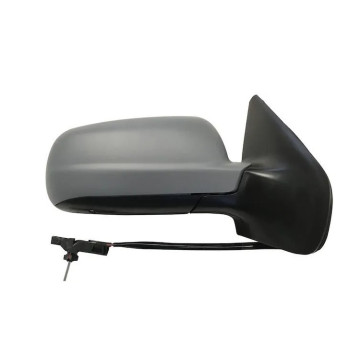 Зеркало в сборе правое / текстурное / выпуклое / трос регул / VW Bora 98- Golf IV 97-