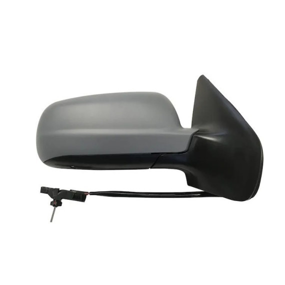 Зеркало в сборе правое / текстурное / выпуклое / трос регул / VW Bora 98- Golf IV 97-