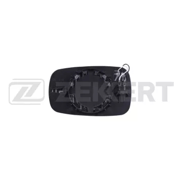 Зеркальный элемент левый асферический с подогревом Renault Clio III 05- Megane II 02- Scenic II 03
