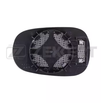 Зеркальный элемент левый/правый выпуклый с подогревом Nissan Micra (K12) 03- Renault Megane 96- Mo