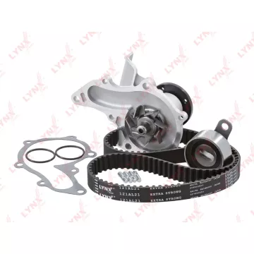 Комплект ремня ГРМ с водяным насосом (7A-FE) TOYOTA Avensis(T22) 1.8 97-00 / Caldina(T19/T21) 1.8 92