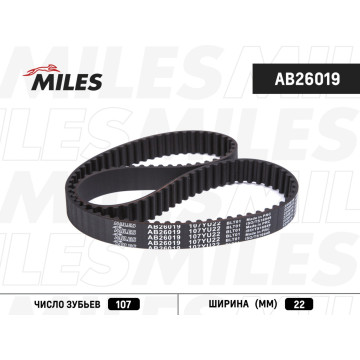 Ремень ГРМ KIA 1.3 90- / MAZDA 1.1-1.3 89-04 (107X22)