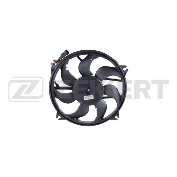 Вентилятор радиатора с кожухом Citroen C4 I II 04- C4 Picasso 06- C4 Grand Picasso 06- Peugeot 3