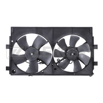 Вентилятор радиатора с кожухом Mitsubishi Lancer VIII 08- Outlander II 06- Peugeot 4007 07- Citro