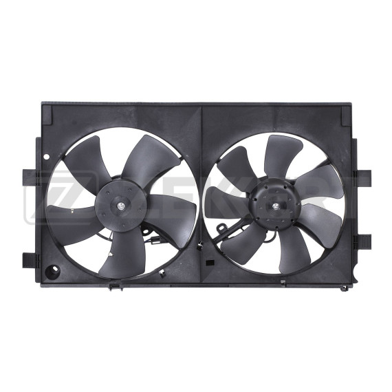 Вентилятор радиатора с кожухом Mitsubishi Lancer VIII 08- Outlander II 06- Peugeot 4007 07- Citro