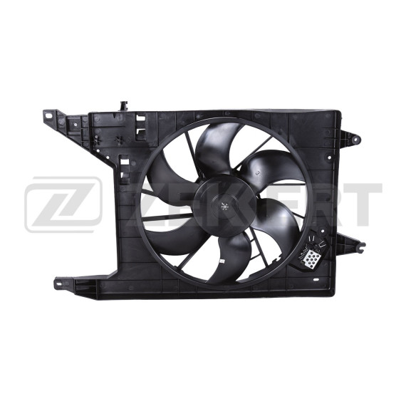 Вентилятор радиатора с кожухом Renault Logan 04- Sandero 09- Dacia Sandero 08- Logan 04-