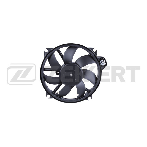 Вентилятор радиатора с кожухом Renault Megane III 08- Scenic III 08- Grand Scenic III 09-