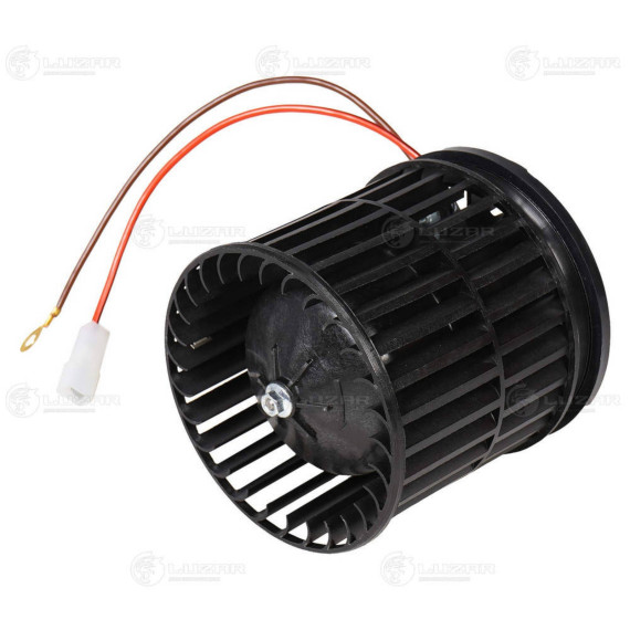 Э/вентилятор отоп. для а/м Лада 2110-12 (до 2003г.) (с кожухом-кольцом шарик. подшип.) (LFh 0110)