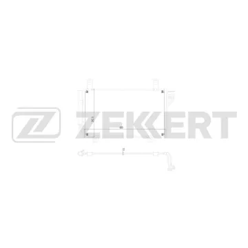 Радиатор кондиционера Mazda CX-5 11-