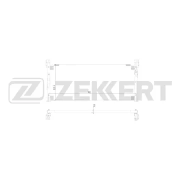 Радиатор кондиционера Toyota Rav 4 (A10) 94-