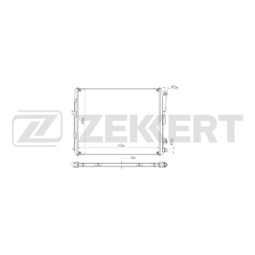 Радиатор охлаждения двигателя BMW 4 (G22 G82) 20- Z4 (G29) 18-