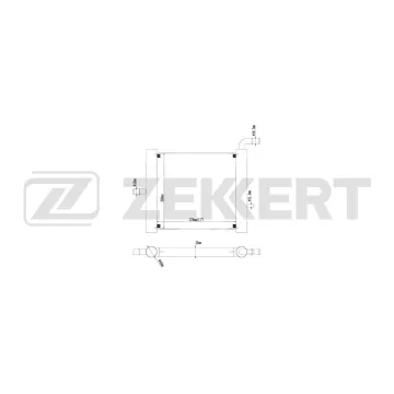 Радиатор охлаждения двигателя LR Range Rover IV 12- Range Rover Sport II 13- Discovery V 16-
