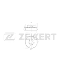 Барабан тормозной Toyota Yaris (P210 PA10)
