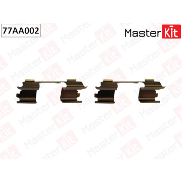 77AA002 Комплект установочный тормозных колодок Mercedes-Benz SPRINTER (906) 2006 - CRAFTER 30-35 (