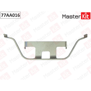 77AA016 Комплект установочный тормозных колодок BMW X1 (E84) 2009 - 2015 X3 (E83) 2003 - 2011 X5 (