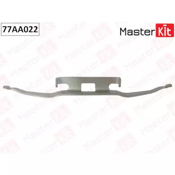 77AA022 Комплект установочный тормозных колодок VW LT 28-35 II (2DB 2DE 2DK) 1996 - 2006