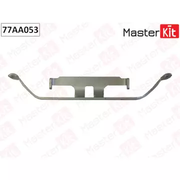 77AA053 Комплект установочный тормозных колодок BMW 3 (F30 F80) 2011 - 2018