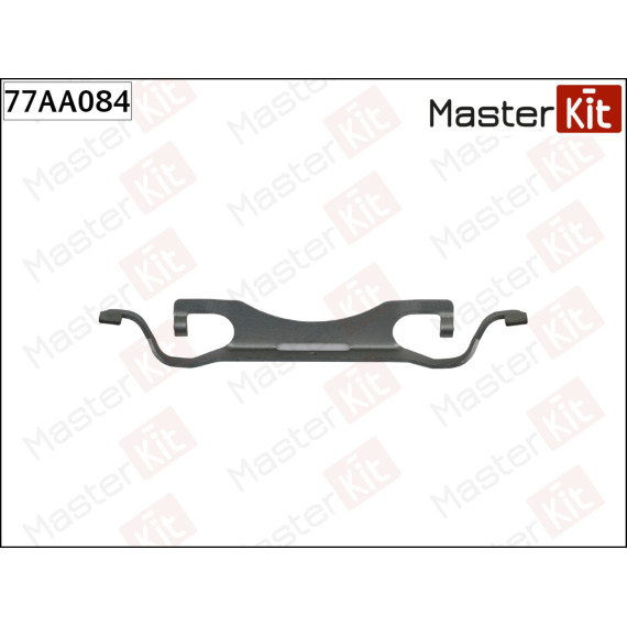 77AA084 Комплект установочный тормозных колодок Mercedes-Benz GL-CLASS (X166) 2012 -