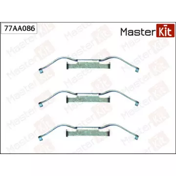 77AA086 Комплект установочный тормозных колодок VW MULTIVAN V (7HM 7HN 7HF 7EF 7EM 7EN) 2003 -