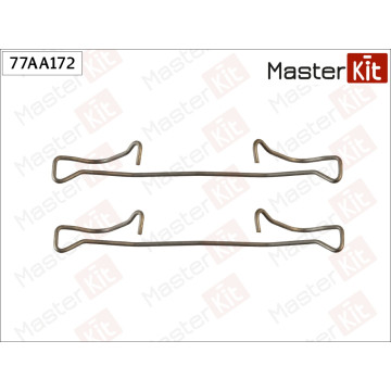 77AA172 Комплект установочный тормозных колодок Peugeot 5008 (0U_ 0E_) 2009 -