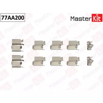 77AA200 Комплект установочный тормозных колодок Toyota RAV 4 II (_A2_) 2000 - 2005