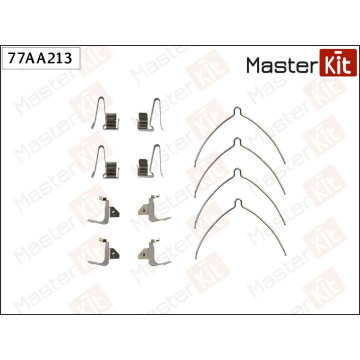 77AA213 Комплект установочный тормозных колодок Toyota PREVIA (_R1_ _R2_) 1990 - 2000