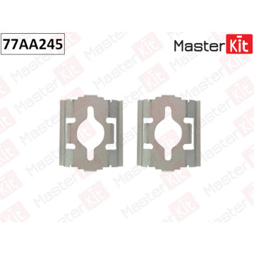 77AA245 Комплект установочный тормозных колодок Fiat DUCATO (230_) 1994 - 2002