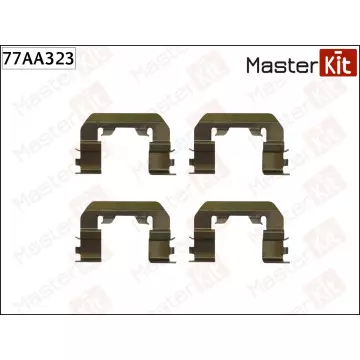 77AA323 Комплект установочный тормозных колодок Hyundai SANTA F? III (DM) 2012 -