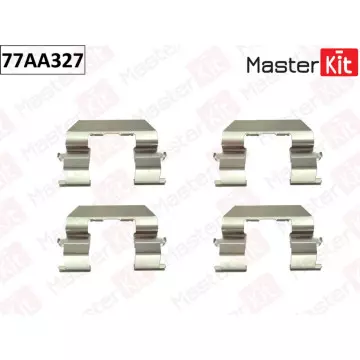 77AA327 Комплект установочный тормозных колодок Nissan ALMERA Classic (B10) 2006 -