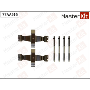 77AA516 Комплект установочный тормозных колодок Audi A6 (4G2 4GC C7) 2010 - 2018