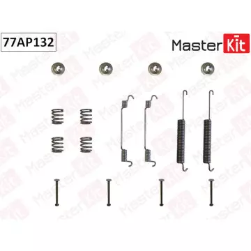 77AP132 Комплект установочный барабанных колодок Ford TRANSIT (FD_ _ FB_ _ FS_ _ FZ_ _ FC_ _) 20