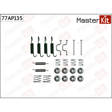 77AP135 Комплект установочный барабанных колодок Toyota LAND CRUISER PRADO (_J15_) 2009 -