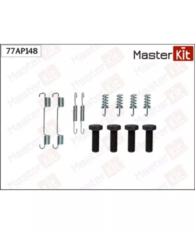 77AP148 Комплект установочный барабанных колодок Mercedes-Benz E-CLASS (W211) 2002 - 2009