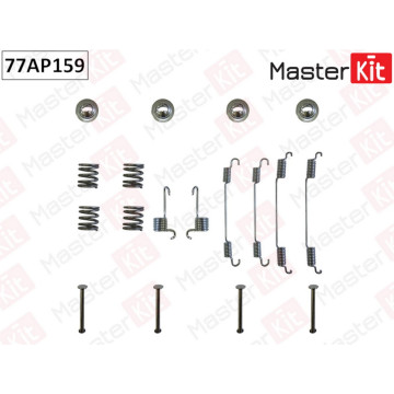 77AP159 Комплект установочный барабанных колодок Renault DUSTER (HS_) 2011 -