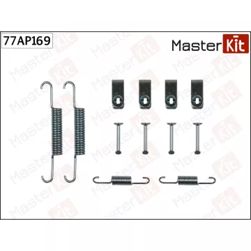 77AP169 Комплект установочный барабанных колодок Chevrolet CAPTIVA (C100 C140) 2006 -