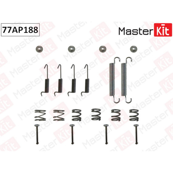 77AP188 Комплект установочный барабанных колодок Mazda CX-5 (KE GH) 2011 -