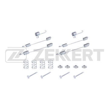 Комплект установочный зад. торм. колодок Renault Logan I II 07- Captur 13- Duster 12-  Largus