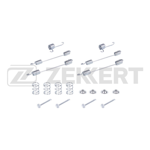 Комплект установочный зад. торм. колодок Renault Logan I II 07- Captur 13- Duster 12-  Largus