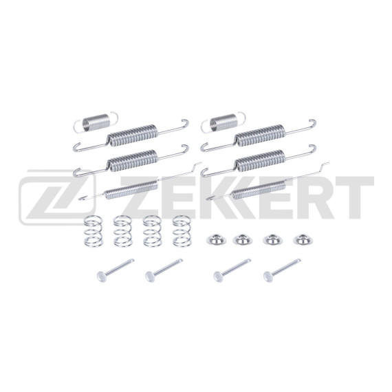 Комплект установочный зад. торм. колодок VW Passat III-IV 88- Polo III-V 94- Audi 80 IV 86- Skoda