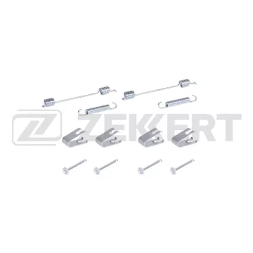 Комплект установочный задн. торм. колодок Nissan Note (E11) 06- Tiida (C11) 07- Toyota Yaris (P90